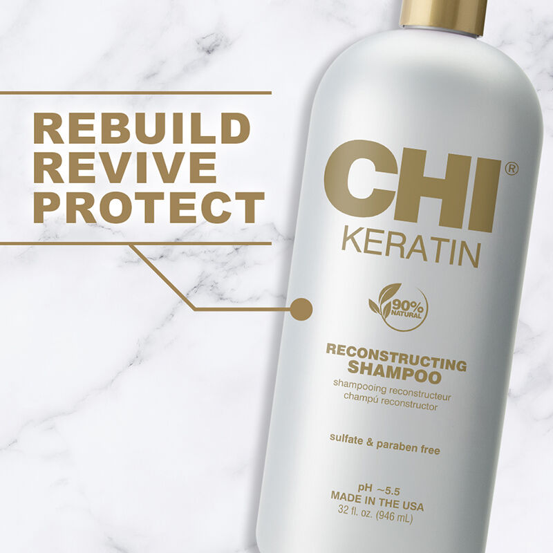 Keratin Reconstructing Shampoo - 32 Ounces, , large image number null